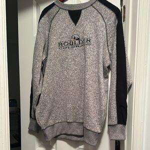 4/$15 Gray Boulder Colorado Men's Sweatshirt